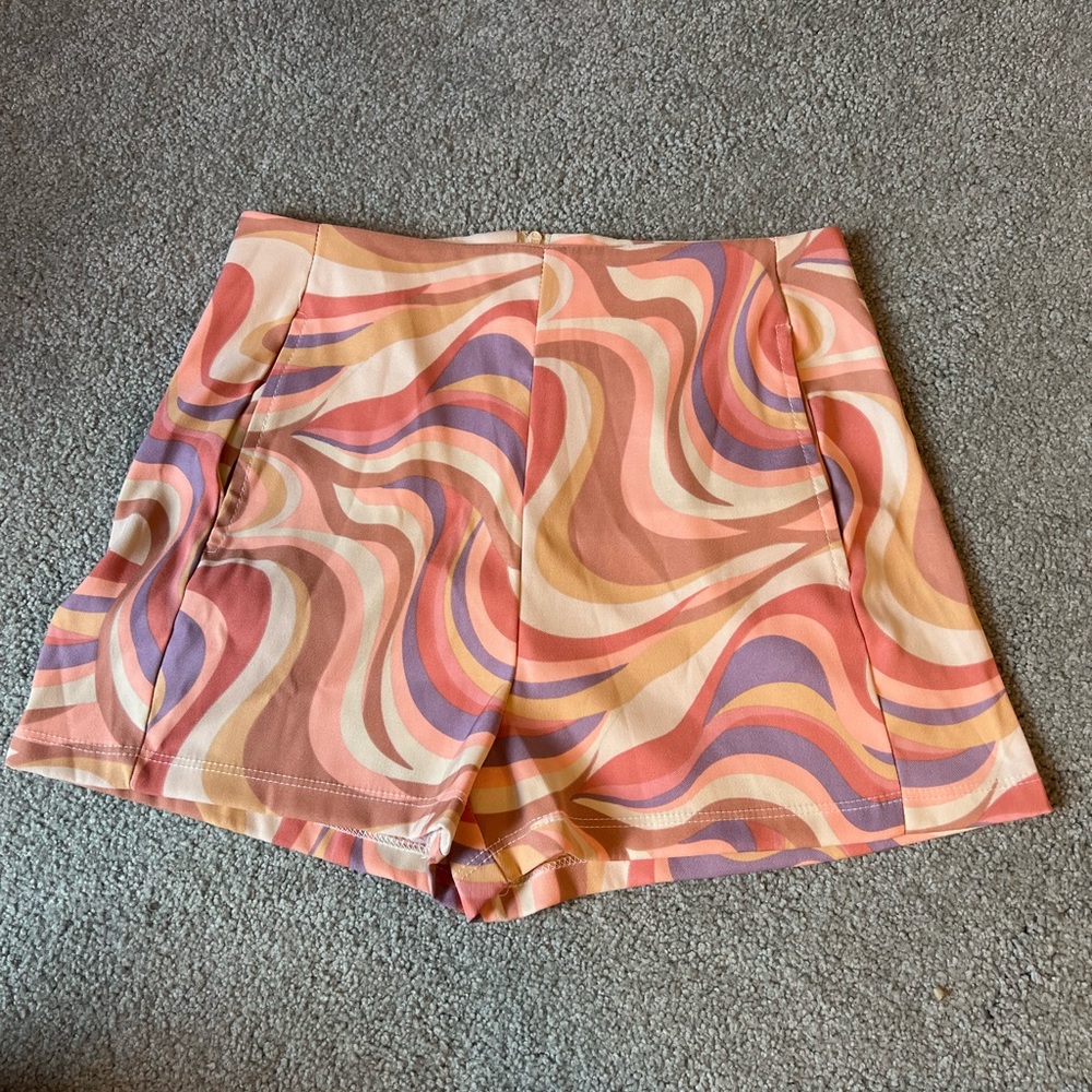Altar’d State Swirl Pattern 70s Inspired Shorts
